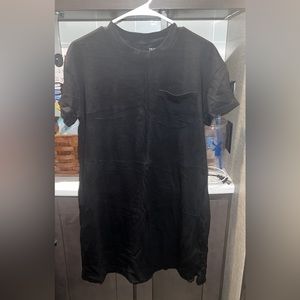 Black tee shirt dress